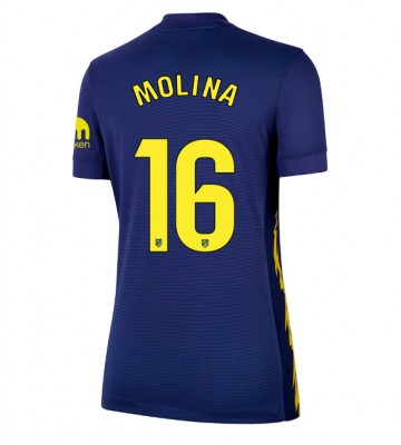 Atletico Madrid Nahuel Molina #16 Bortatröja Dam 2025-26 Kortärmad